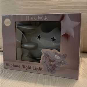 Lila & Jack Airplane Night Light